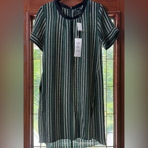 ✅ CLOSET CLOSING SOON NWT Sea New York Barney’s New York Striped T-Shirt Dress
